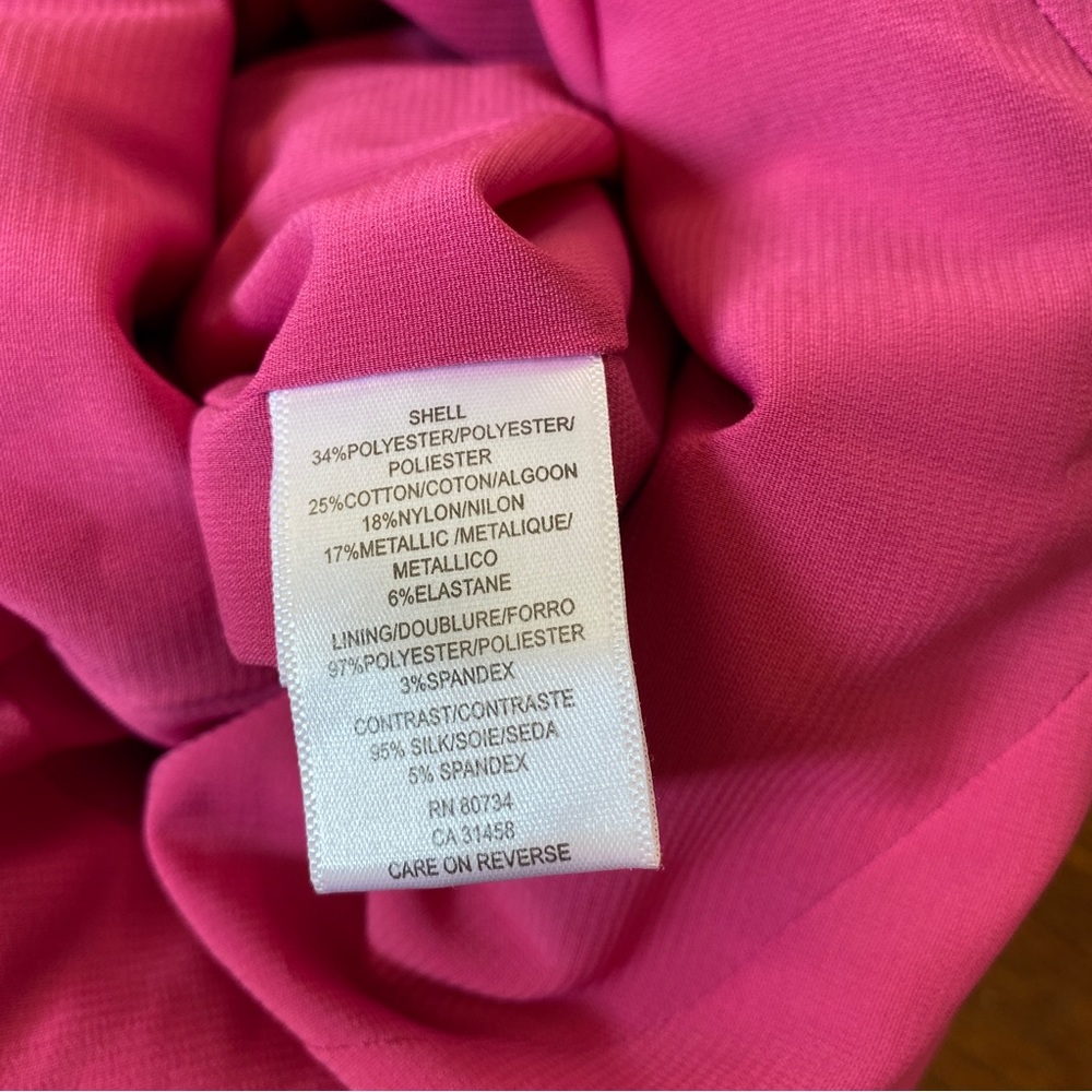 BCBGMAXAZRIA Silk Cocktail Dress - Picture 9 of 9